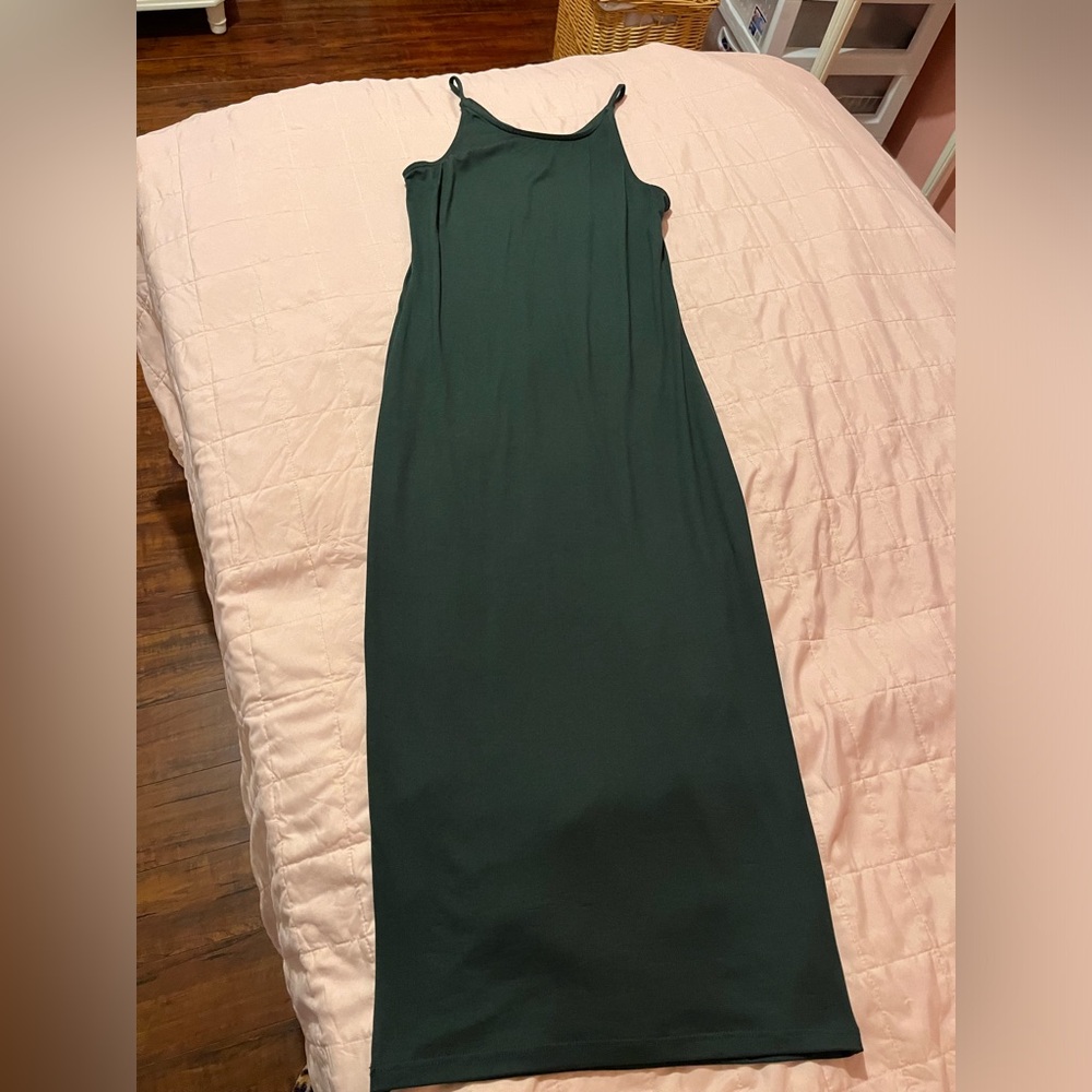 Wet seal green size small pencil dress Y2K